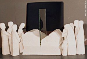 Modell des Opferdenkmals